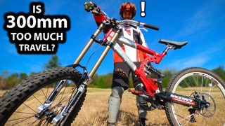 The Most EPIC MTB FORK EVER MADE!!  12” ‘Supermonster’ - How does this ride?