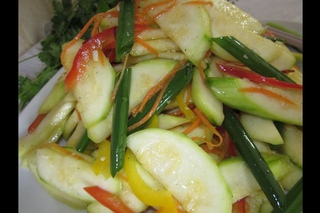 Кабачки по-корейски