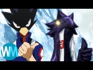 Top 10 My Hero Academia Moments (Ft. Josh Grelle - Voice of Tokoyami!)