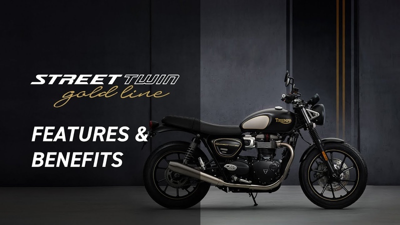 New Bonneville Street Twin Gold Line Features and