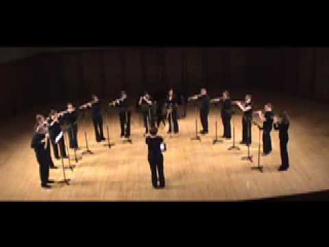 for flute choir by Ian Clarke; featuring UNO flute studio members of the