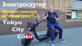 Видео обзор/рассказ об Электроскутере Tokyo City Coco ТРАНСПОРТ НА ЛЕТНИЙ СЕЗОН!!! Без затрат на ...