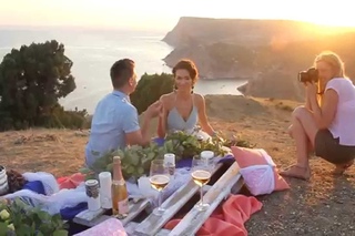 Boxo style wedding in Sevastopol (backstage)