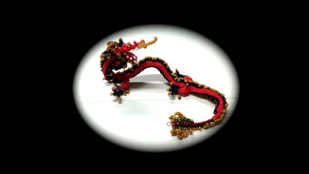 Китайский Дракон из резинок Part 1, 12 Rainbow Loom Chinese Dragon