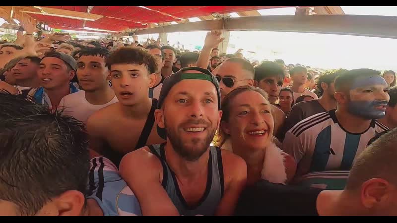Argentine fans World Cup 2022 Final Argentine vs