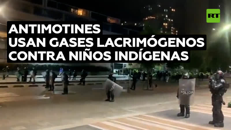 Antimotines gasean campamento indígena en
