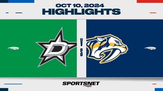 NHL Highlights | Stars vs. Predators - October 10, 2024
