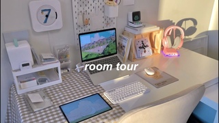 room tour 2021; cute + minimal aesthetic