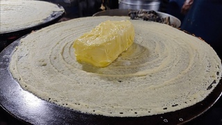 India’s Most Buttery Dosa | Ghotala Dosa | Indian Street Food