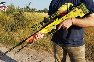 КАК СДЕЛАТЬ AWP DRAGON LORE В РЕАЛЬНОЙ ЖИЗНИ  (CS:GO/DIY)