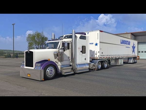 American Truck Simulator, ATS 1. 48, Kenworth W900 , Twin Falls ( IDto Kennewick (