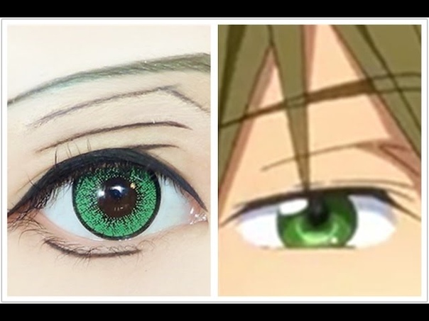 Tutorial : Anime Eye Makeup Tachibana