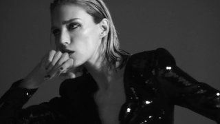 Anja Rubik for Saint Laurent Fall 2019 Campaign