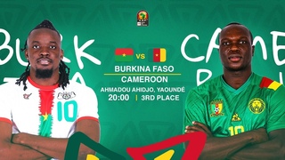 Burkina Faso vs. Cameroon - TotalEnergies AFCON 2021 3rd Place