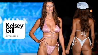 Kelsey Gill in SLOW MOTION 4k | Miami Swim Week The show 2023