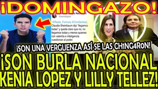 ¡DOMINGAZO SON BURLA NACIONAL KENIA LOPEZ Y LILLY TELLEZ SON UNA VERGUENZA ASÍ SE LAS CH1NG4R0N!