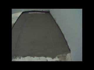 Душевой поддон из плитки. 1часть