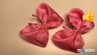 Бантики бабочки 🎀. Butterfly bow 🦋.  Mariposa arco 🦋