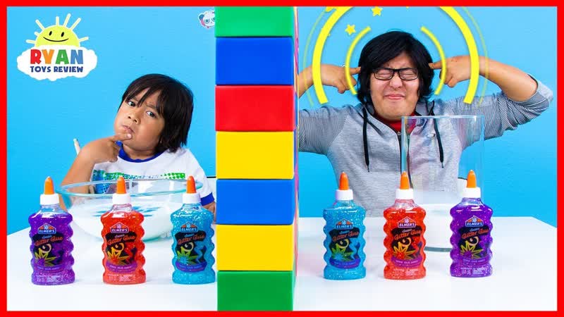 Twin Telepathy Slime Challenge Ryan vs.