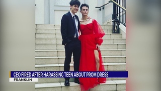 CEO fired after harassing teen about prom dress