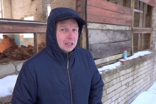 Поиск металла зимой на заброшках