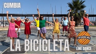 La Bicicleta ( Cumbia )  Baile en Lnea  Line Dance  Ballo di Gruppo  Choreo
