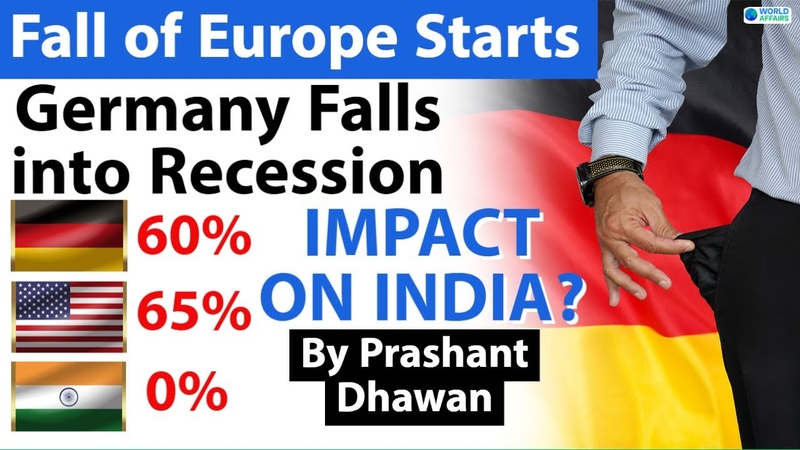 Germany Falls into Recession, How will this impact India Is it good news or bad
