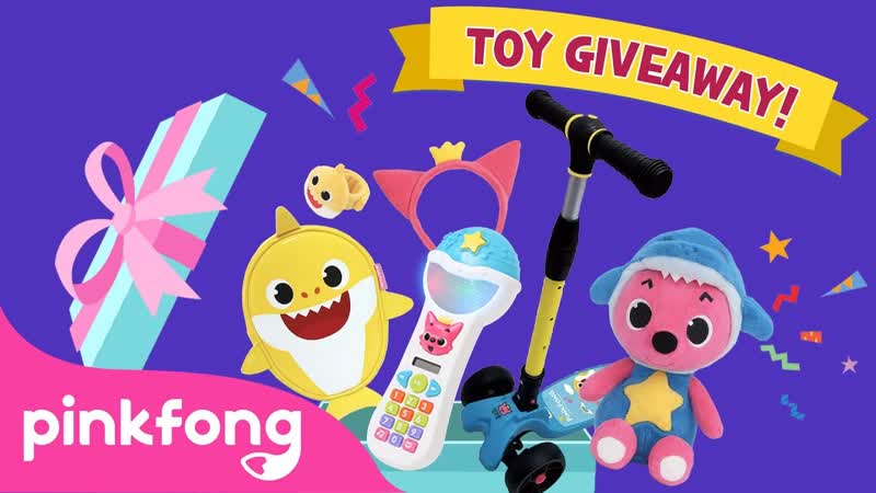 Join, Baby Shark Challenge and WIN awesome, Toys from