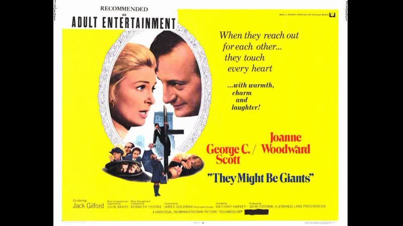 They Might Be Giants (1971) 1080p George C. Scott, Joanne Woodward, Jack