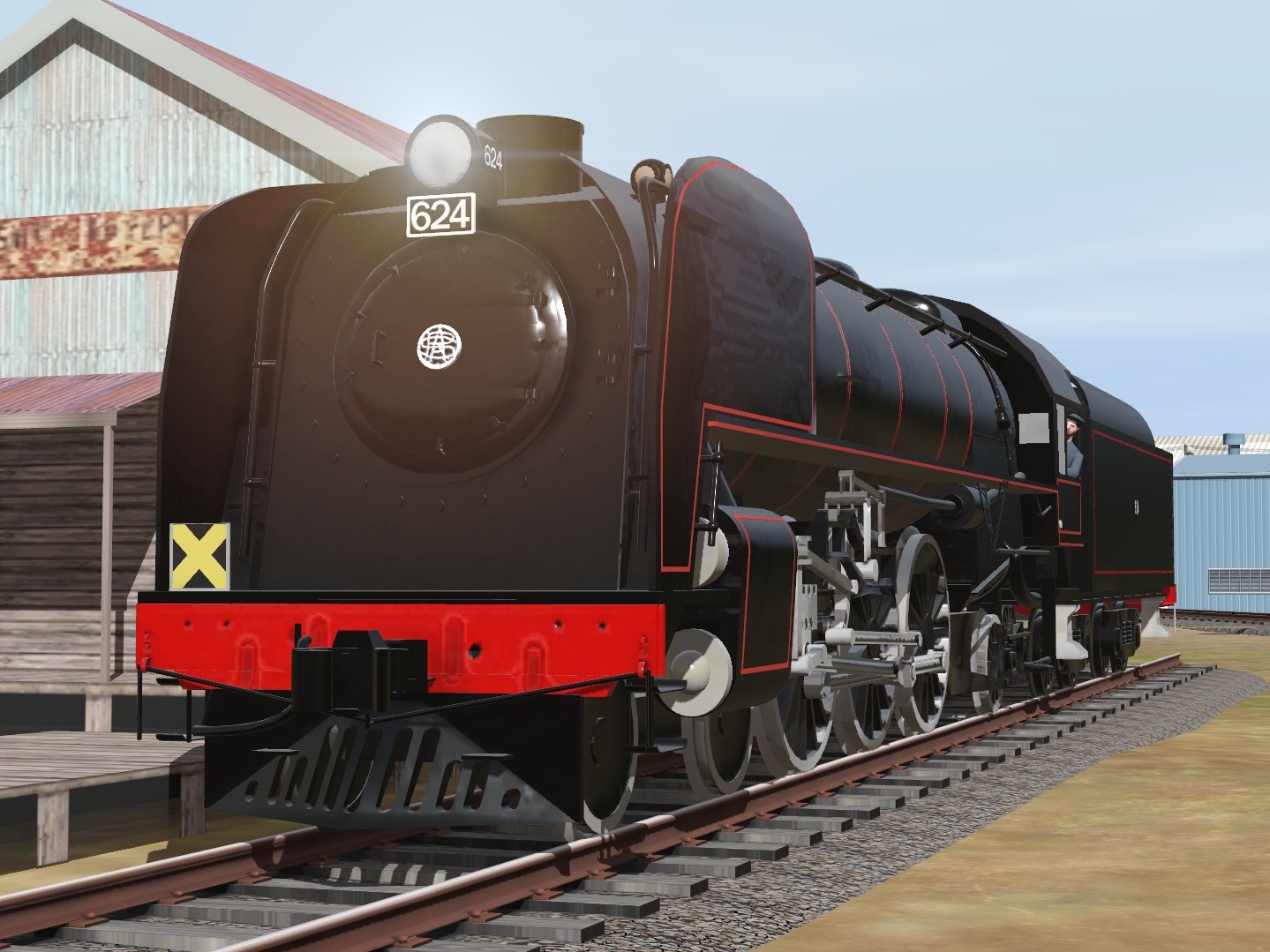 SAR 624 BG Locomotive