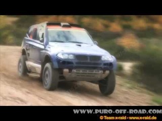 Team x-raid BMW CC shakedown for 2010 Dakar