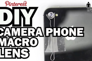 DIY Camera Phone Macro Lens - Man Vs Pin #23