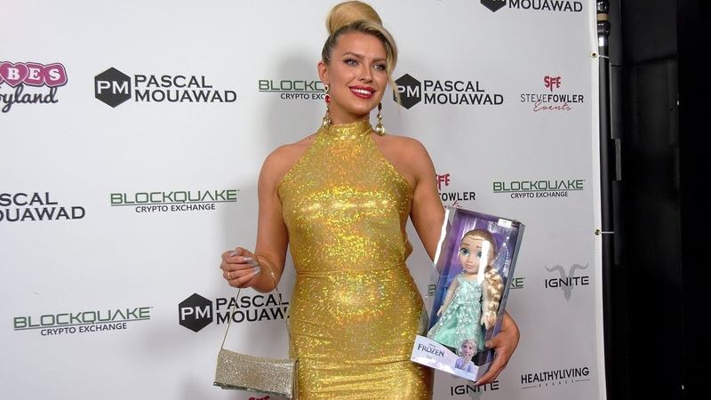 Courtney Newman 14th Annual Babes in Toyland Christmas Toy Drive Charity Red Carpet