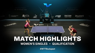 Leonie Hartbrich vs Natalia Grigelova | WTT Contender Budapest 2021 (Qual)