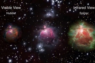 Laserdance - Cosmic Revanche (NASA Flight Through Orion Nebula)