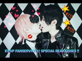 REAL KISSES IN KPOP ~Fanservice/Bromance/BL/Yaoi 18+
