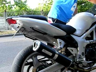 Suzuki SV 650 S with “Vick“ custom handmade exhaust
