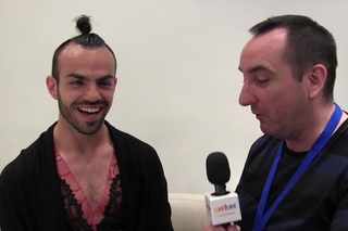 ESCKAZ in Madrid: Interview with Slavko Kalezi (Montenegro) at Eurovision-Spain Pre-Party