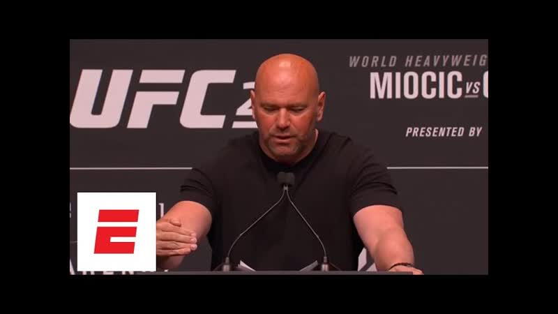 UFC president Dana White gives update on Max Holloways condition,