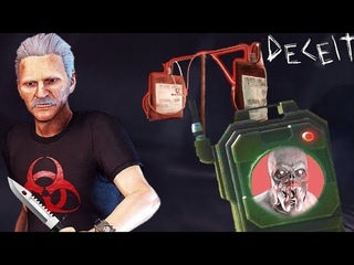 Он думал,что мы не узнаем кто он!Выживание в Deceit.