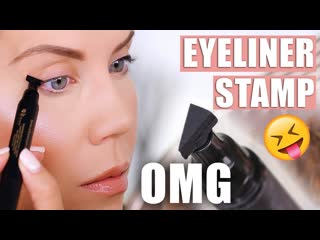 ONE-SECOND WINGED EYELINER ... OMG