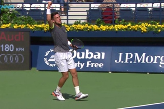 Watch Hot Shot: Dzumhur Turns Tables At Dubai 2017