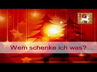 Türchen 16: Wem schenke ich was?