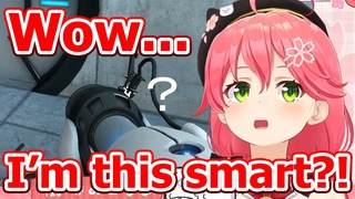 Miko is worried about how high her IQ is Hololive/Eng Sub