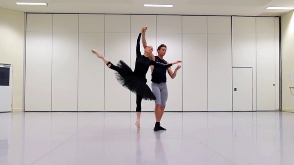 Swan Lake. II act pa de deux. Kevin Jackson and Natalya