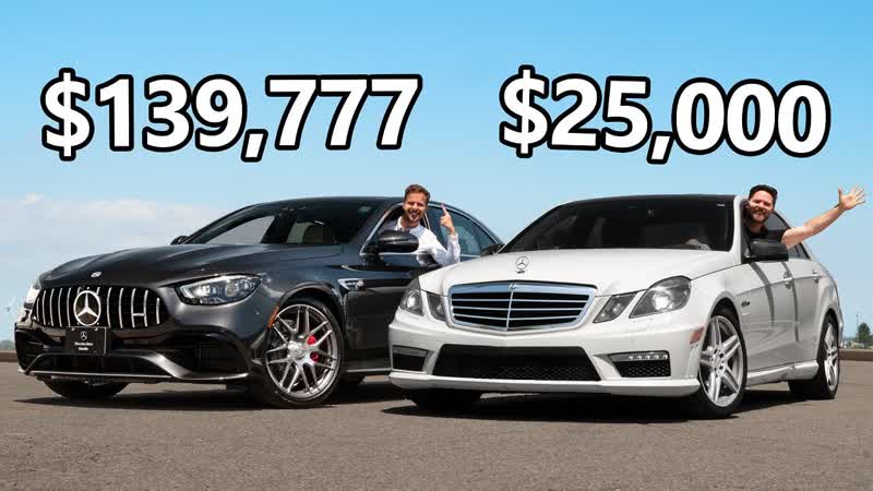 2021 Mercedes AMG E63 S vs 2010 E63 AMG, , DRAG RACE, ROAD TRACK