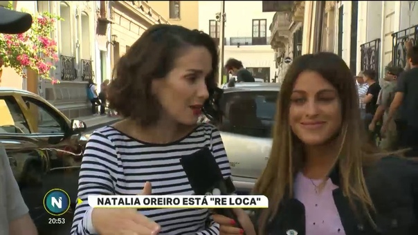 Natalia Oreiro Fin de rodaje de Re Loca, Telefe
