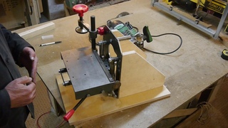 Самодельная долбёжка. Часть 1. Mortising jig. Part 1.
