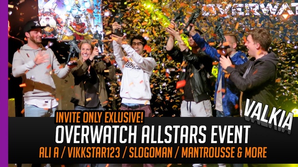 Exclusive: Overwatch All Stars Event inside look Featuring Ali A, Vikkstar 123, Yogscast