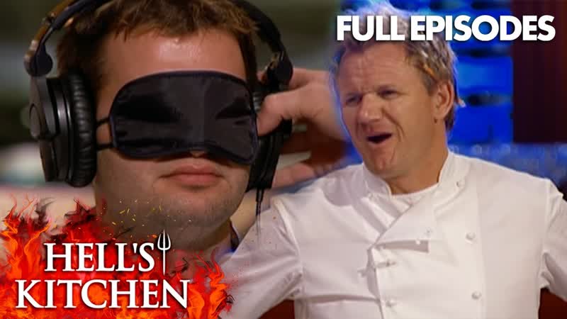 Gordon Ramsays Blindfold Taste Test Chaos , Hells Kitchen Season 3 Ep. 4, 5, 6, Full